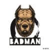 "badman t-shirt design - unleash your inner rebel - product image"