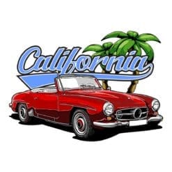 "California T-Shirt Design - Embrace the Golden State - Product Image"