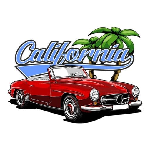 "california t-shirt design - embrace the golden state - product image"