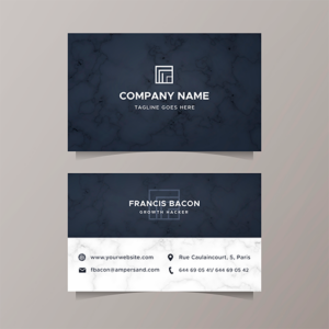 business card 16pt <br>+ matte finish