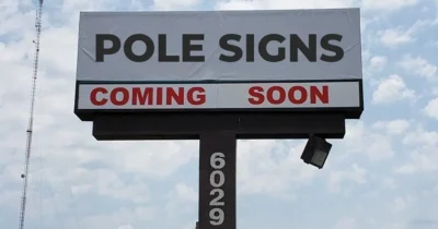 pole signs in canada