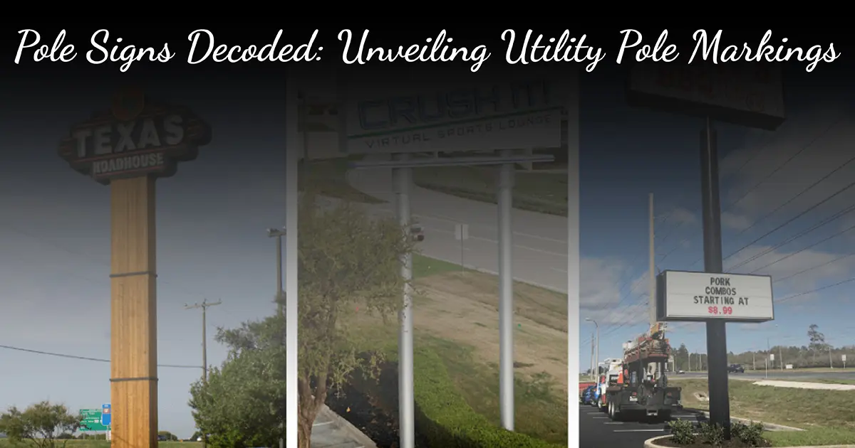 pole signs in canada