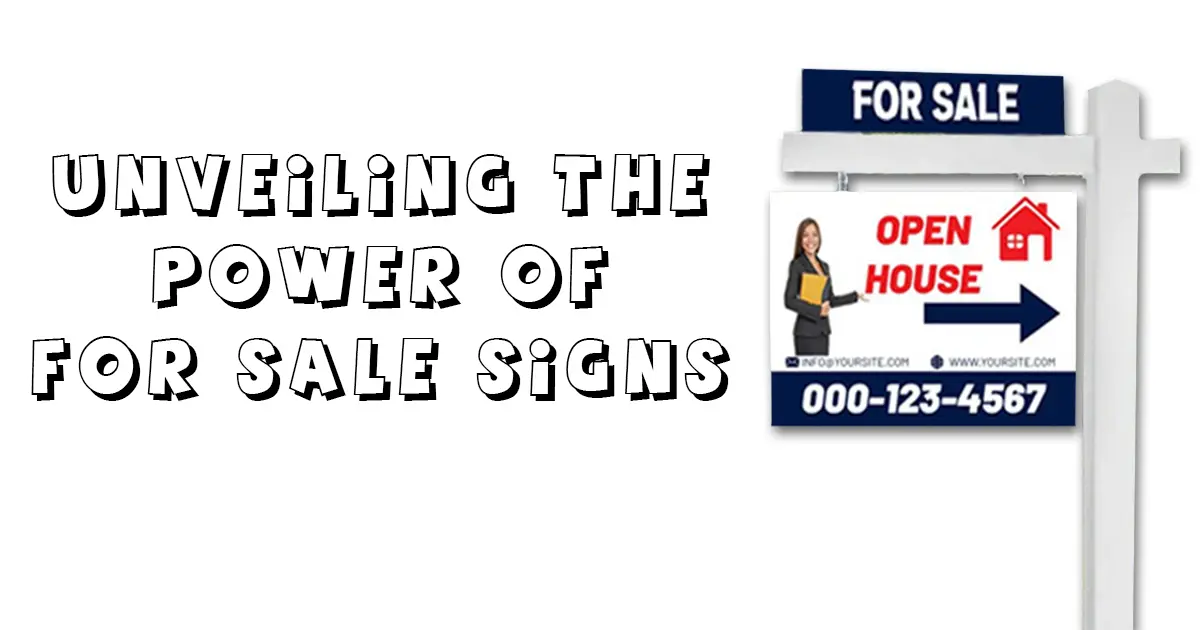 for-sale signs in canada