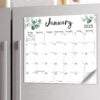 Magnetic Calendar,bee banner