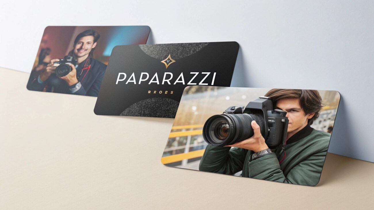 paparazzi business cards