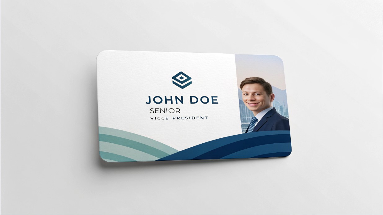 business card, bee banner