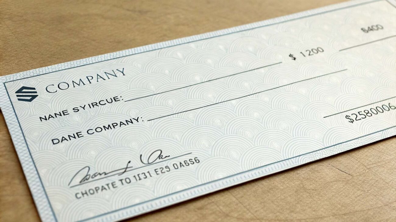 cheque, bee banner