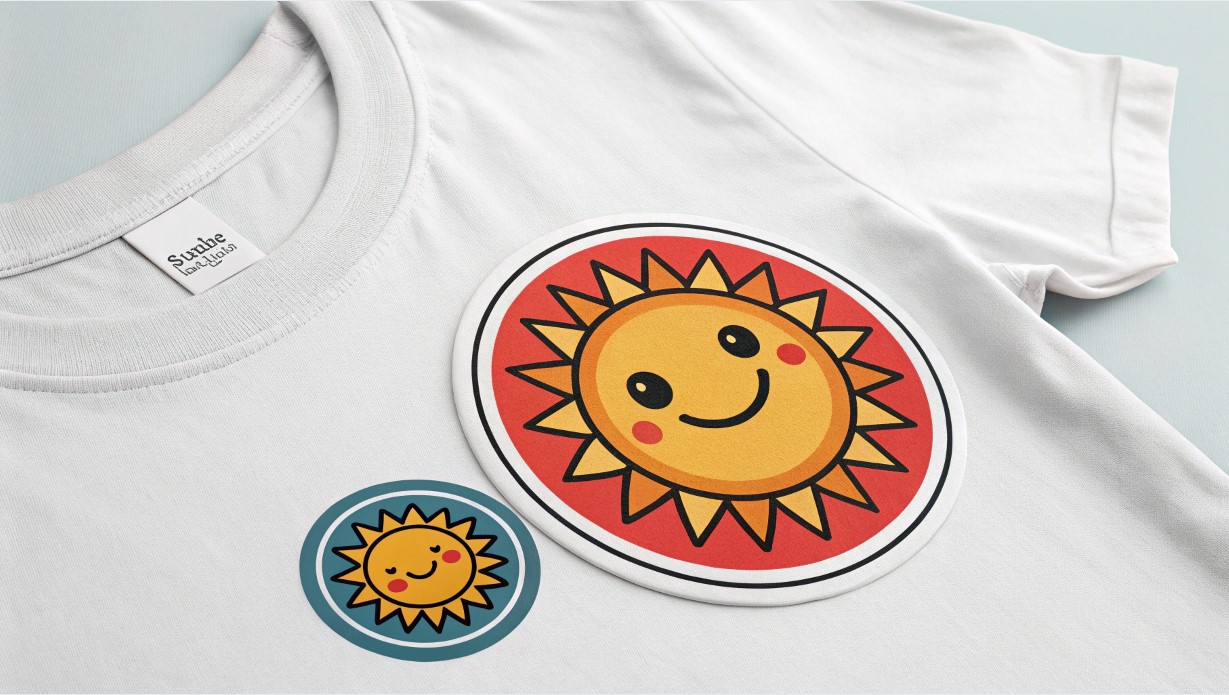 t shirt sticker, bee banner