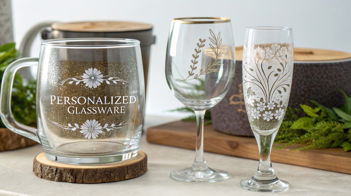 personalized glassware
