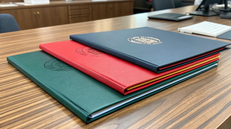 custom presentation folders
