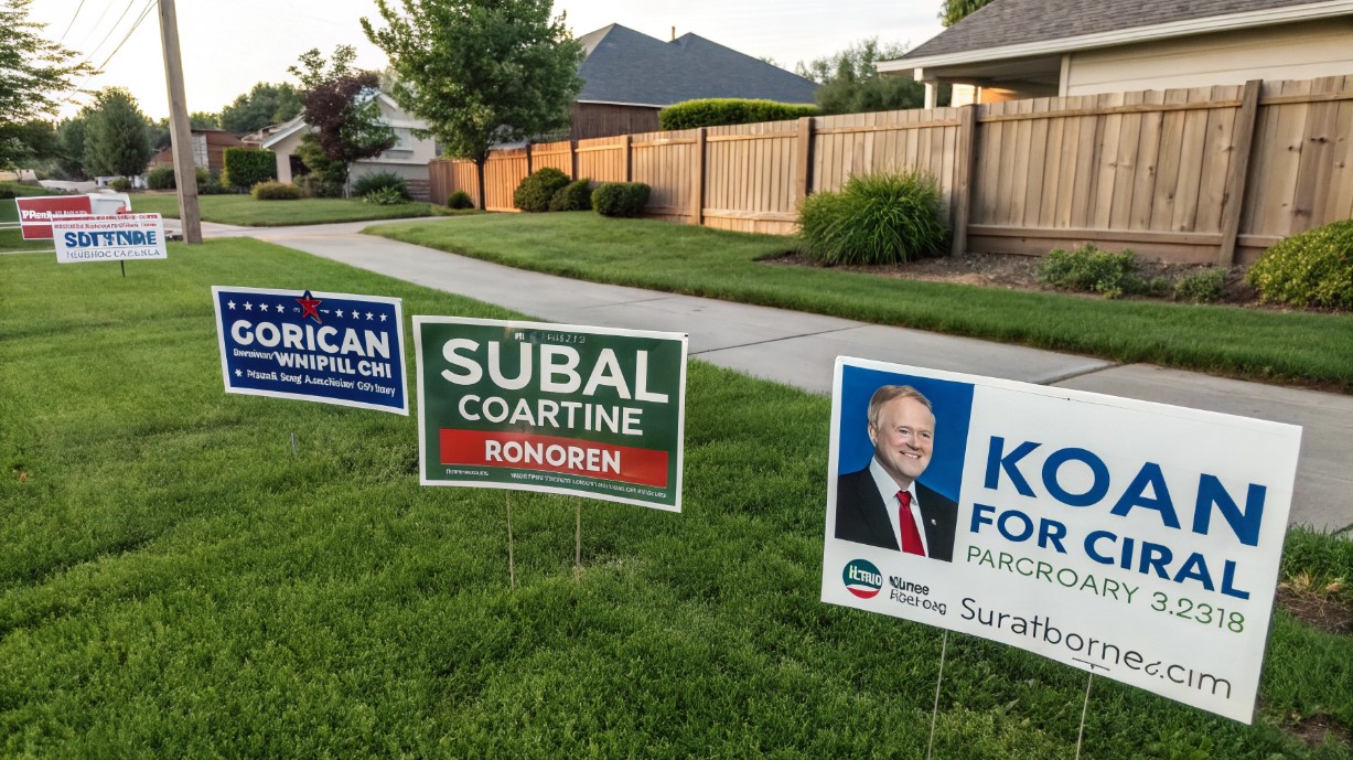 lawn signs