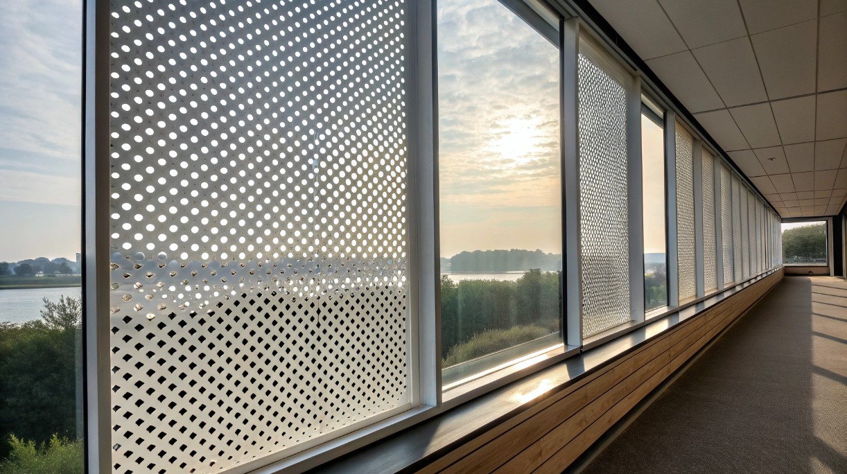 perforated vinyl