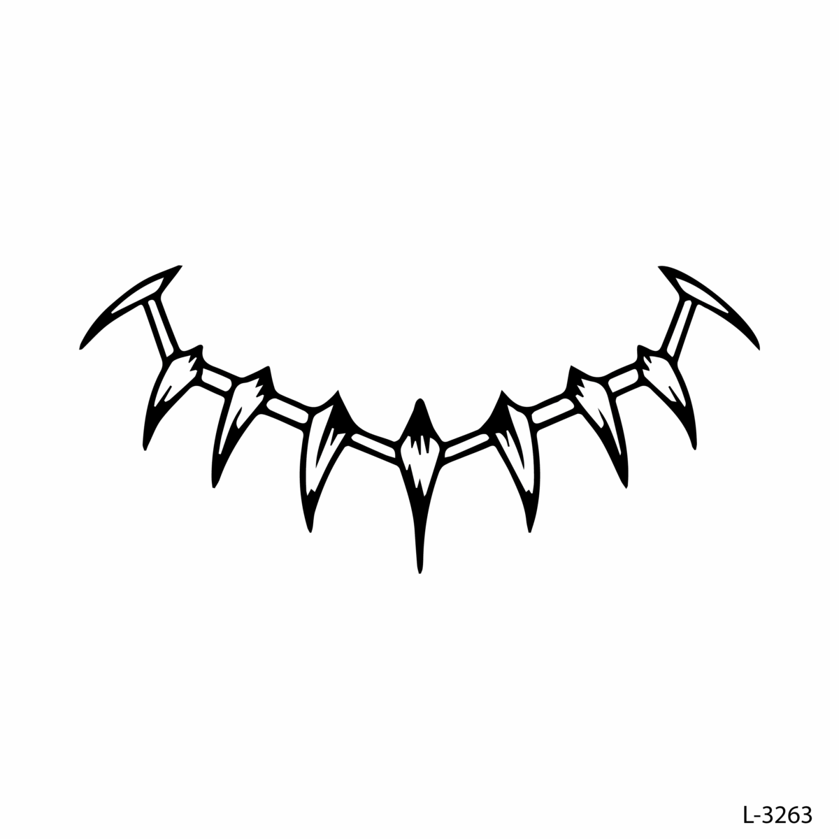 Black Panther's Claw Necklace.