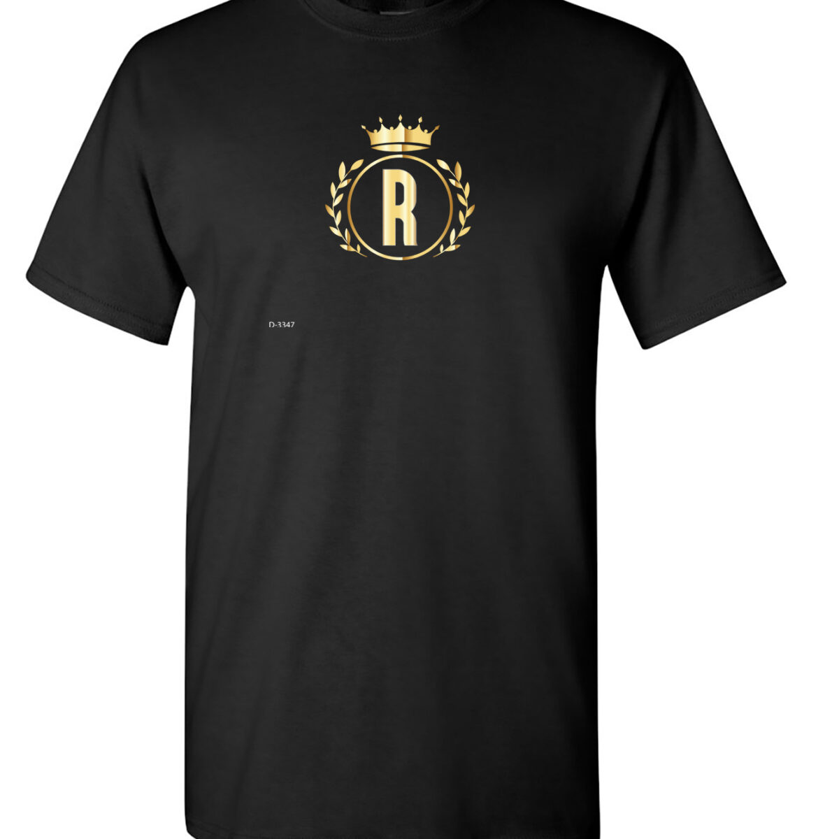 Alternative view of Letter R Crown .