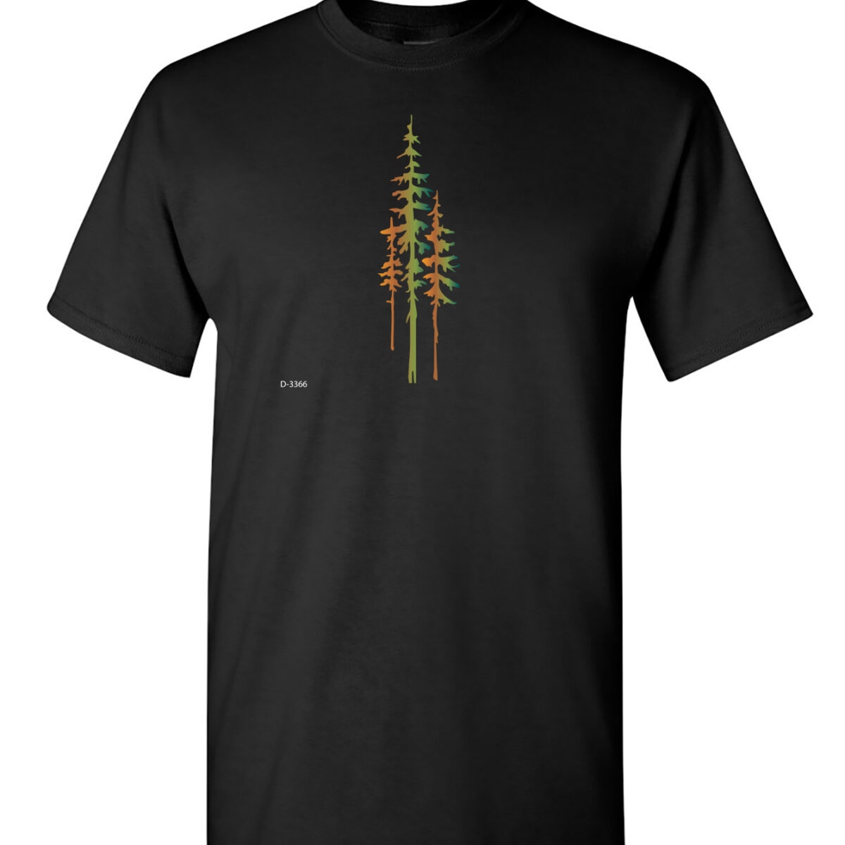 alternative view of tree graphic element .