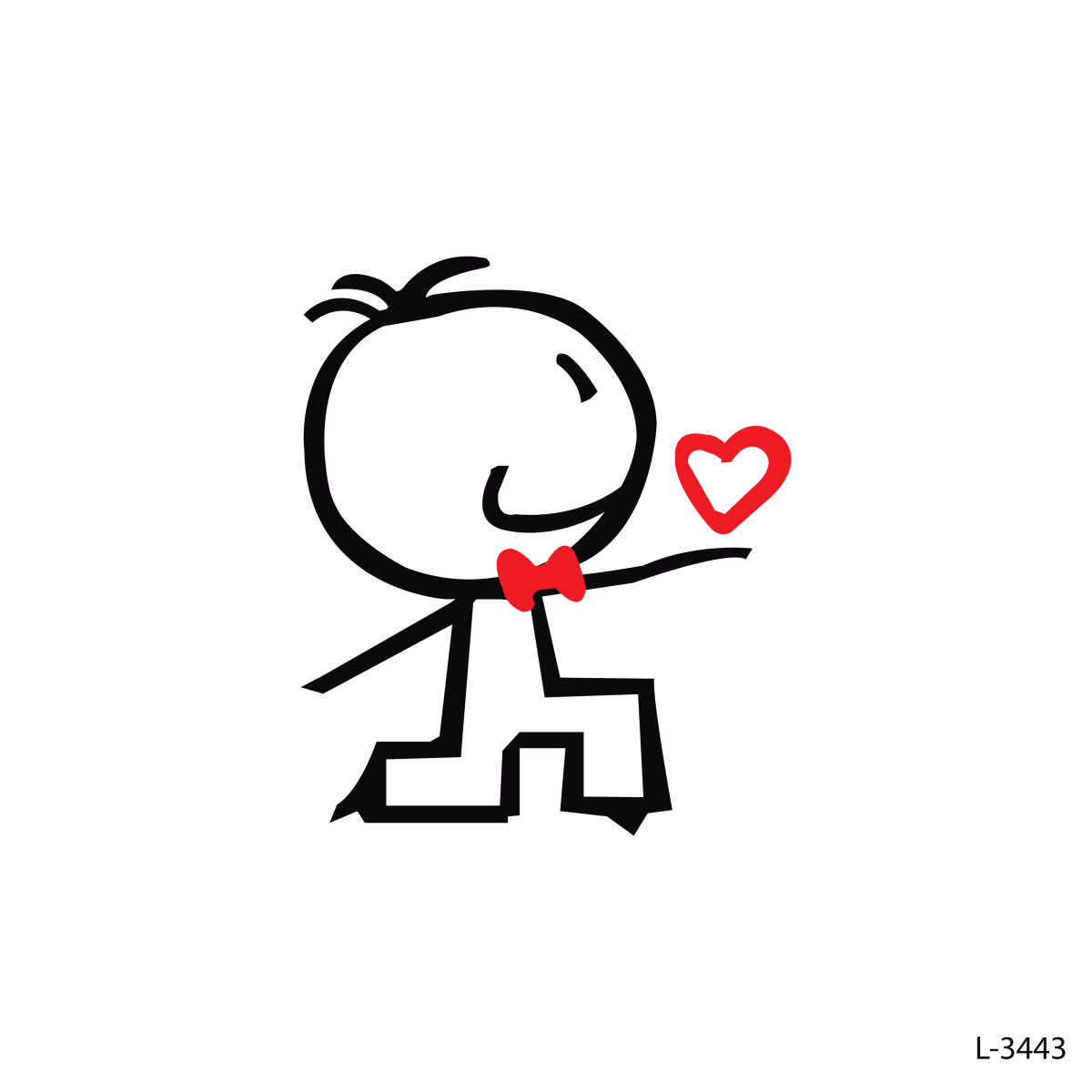 Boy Holding Heart .