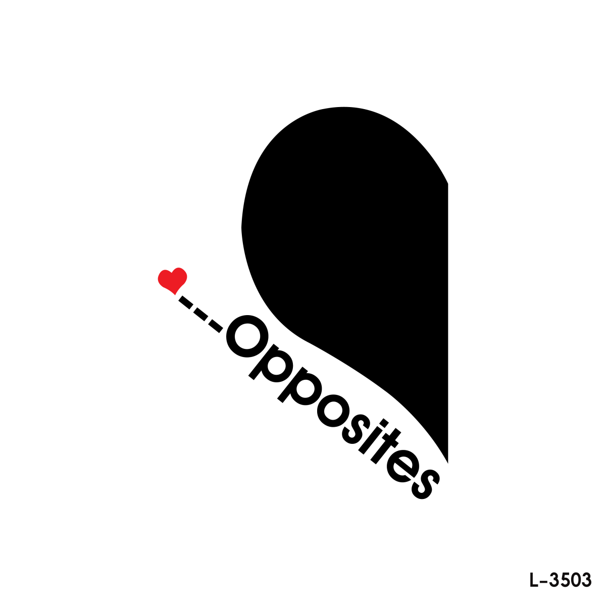 Heart .... Opposites !
