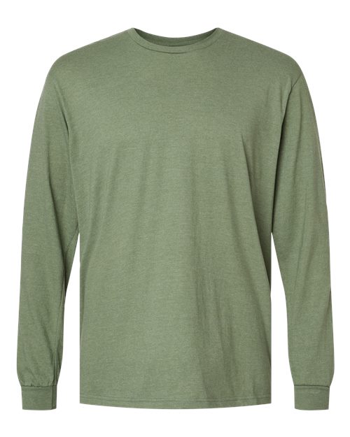 Alternative view of Unisex Softstyle® CVC Long Sleeve T-Shirt - 64440CVC