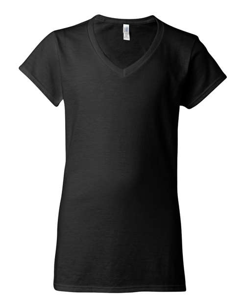 Alternative view of Women's Softstyle® V-Neck T-Shirt - 64V00L