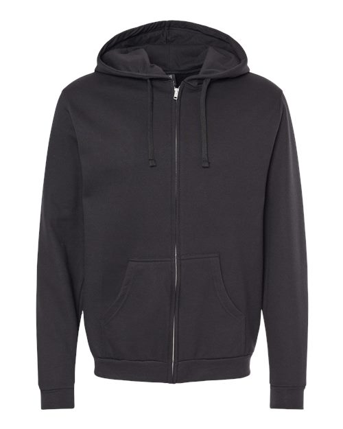 Alternative view of Unisex Zipper Fleece Hoodie - 3331
