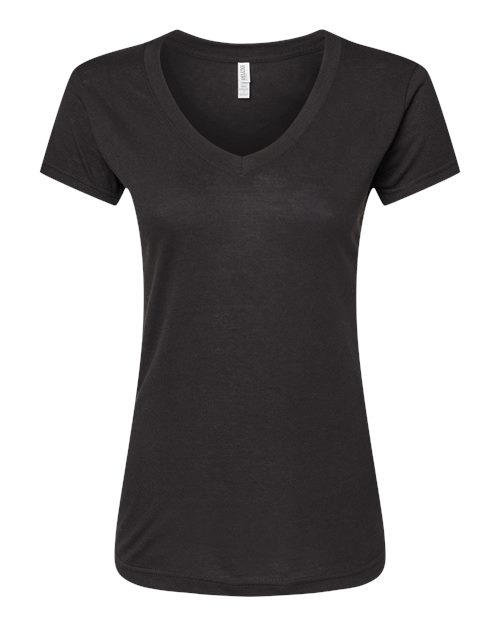 Alternative view of Women's Deluxe Blend V-Neck T-Shirt - 3542