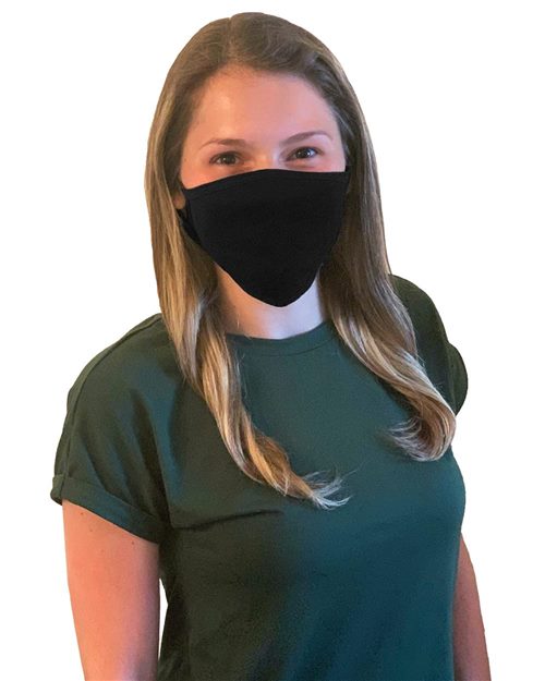 100% Cotton Antimicrobial Triple Layer Adjustable Mask - 1004
