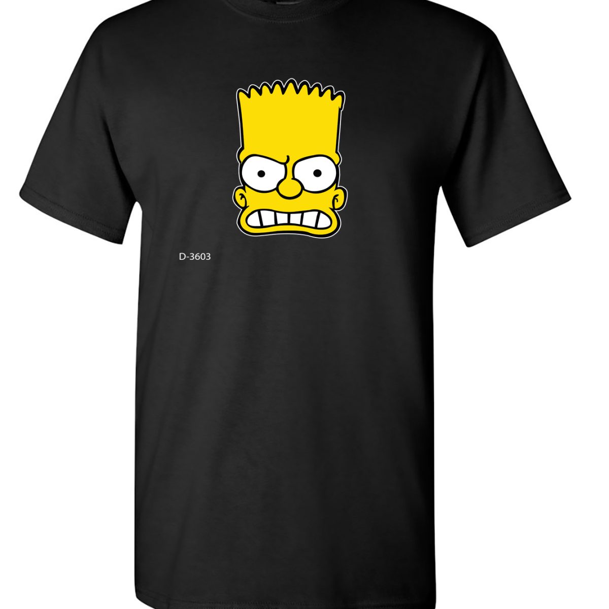 Alternative view of Bart Simpson .