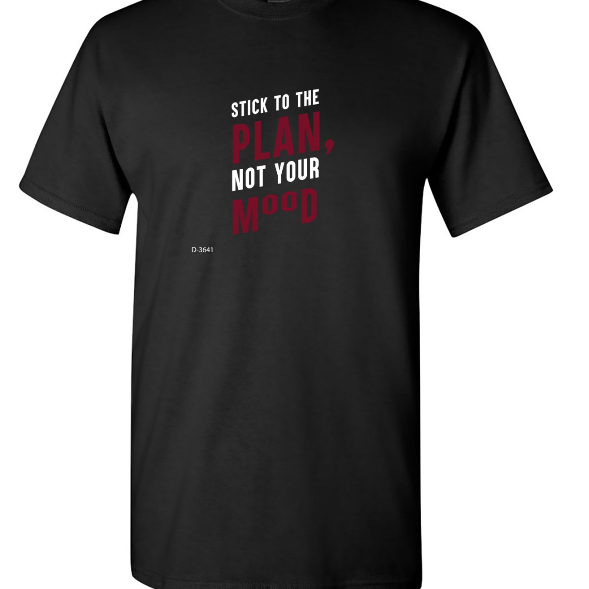 Alternative view of Stick to the plan, not your mood,