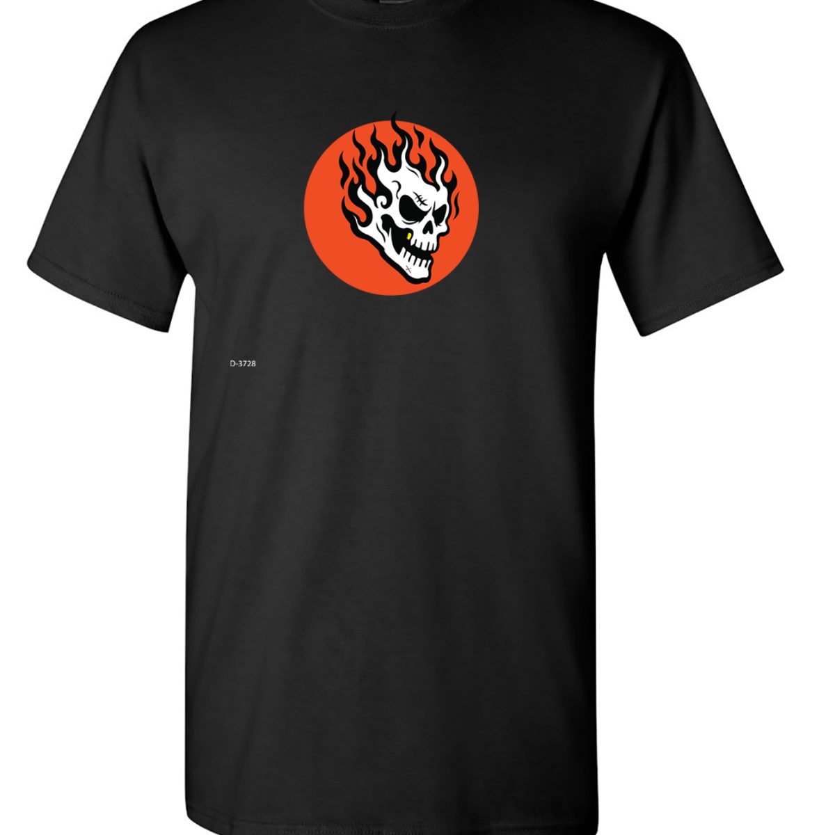 Alternative view of Flaming Skull !