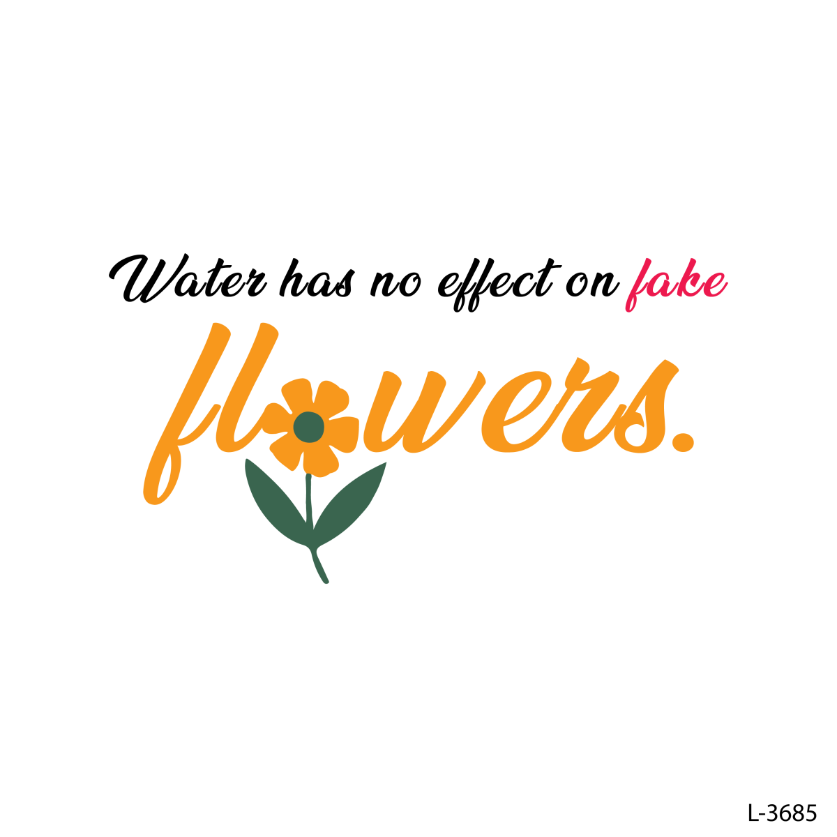 Fake Flowers !