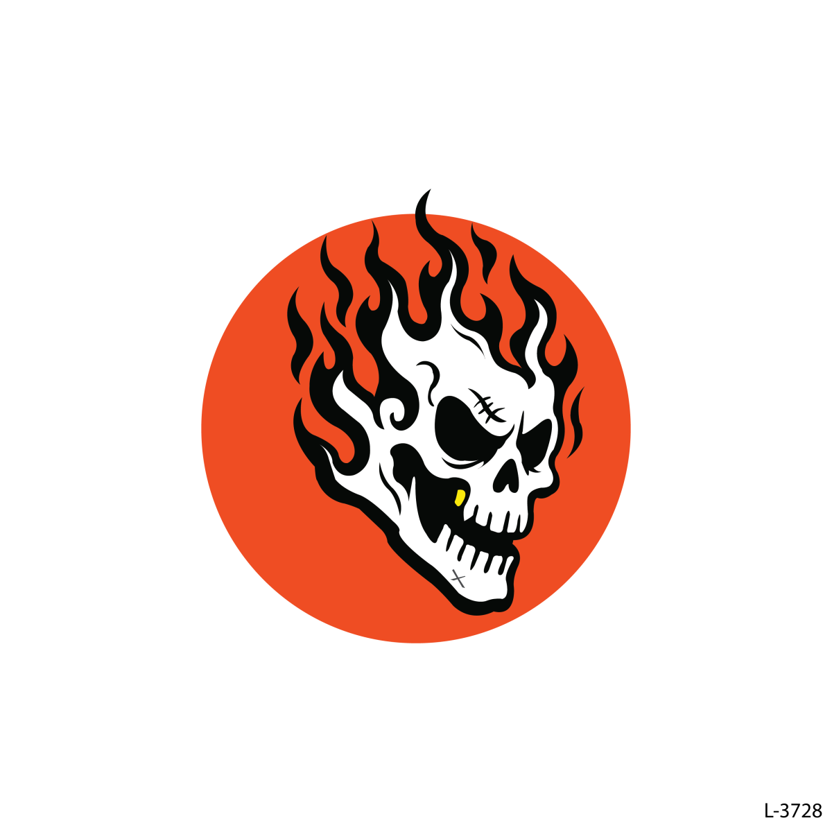 Flaming Skull !